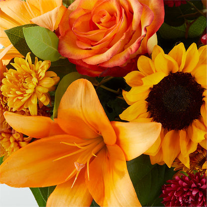 Grateful Centerpiece –  All About Flowers, Bellingham WA