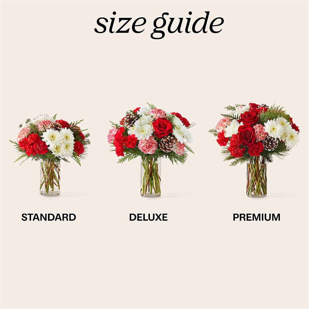 Candy Cane Lane Bouquet –  All About Flowers, Bellingham WA