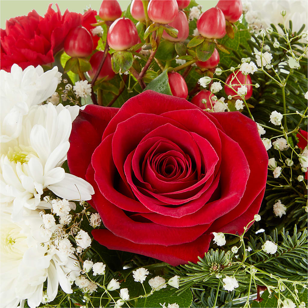 Chance of Flurries Bouquet –  All About Flowers, Bellingham WA