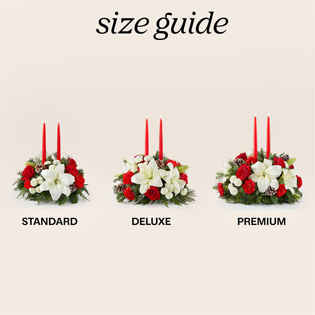 Seasonal Festivities Centerpiece –  All About Flowers, Bellingham WA