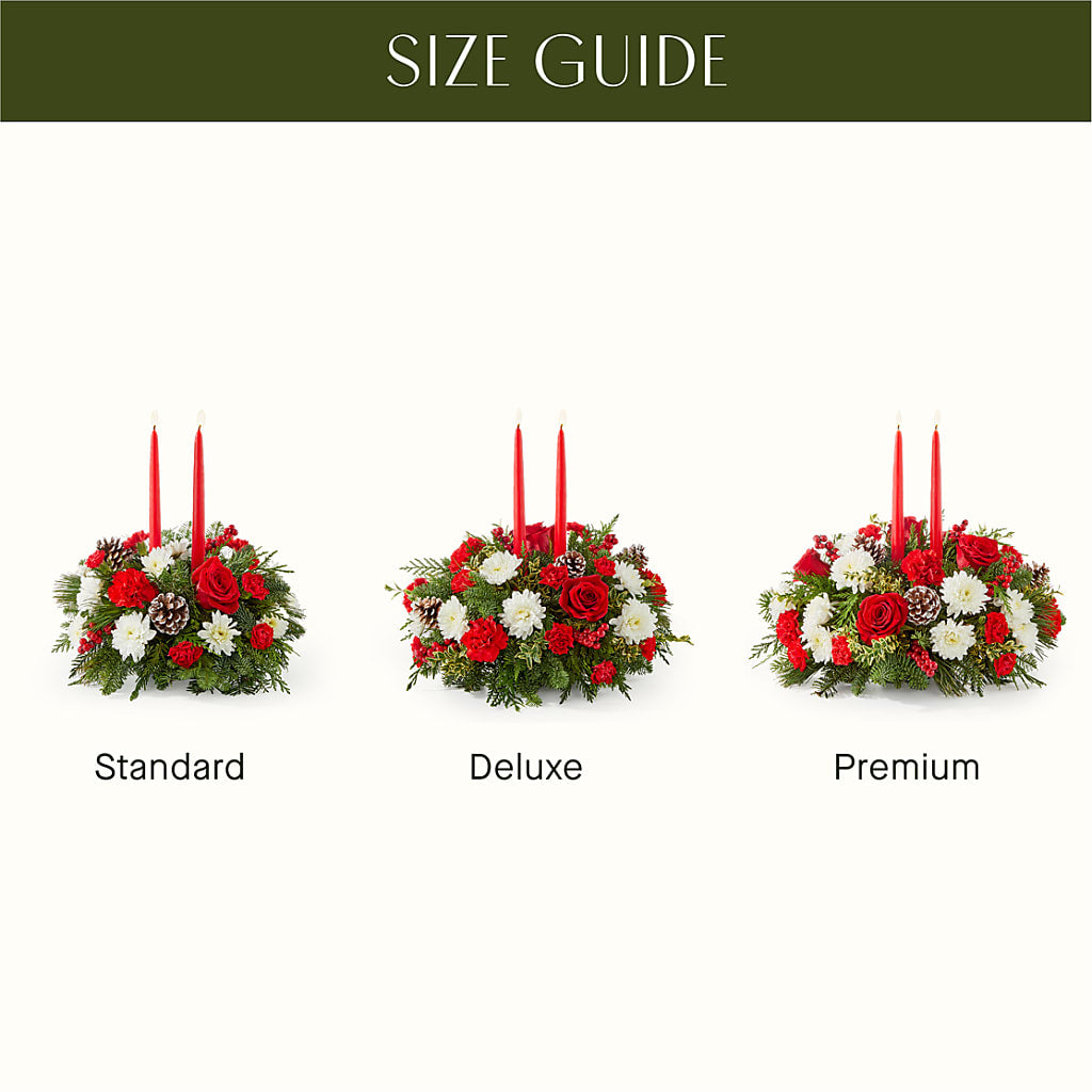 Holiday Soiree Centerpiece –  All About Flowers, Bellingham WA
