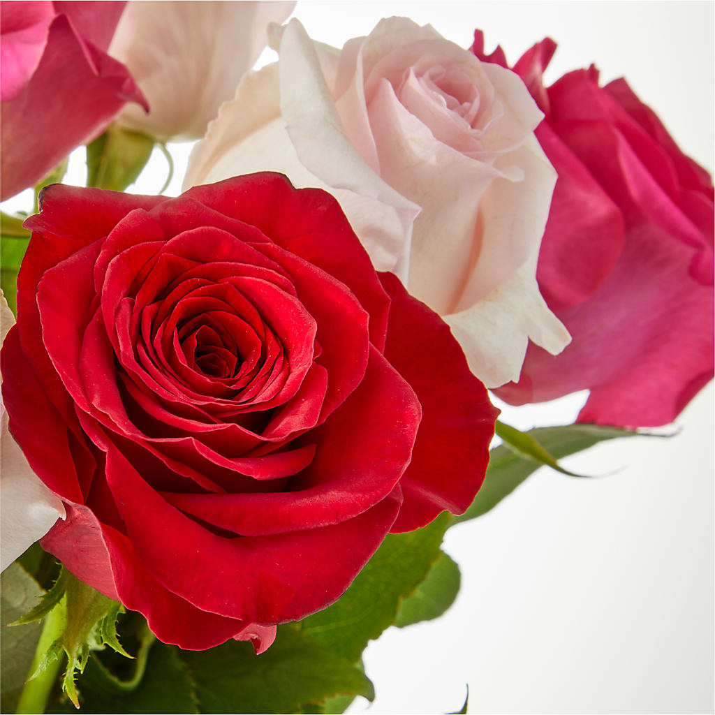 Charming Rose Bouquet –  All About Flowers, Bellingham WA