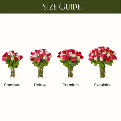 Charming Rose Bouquet –  All About Flowers, Bellingham WA