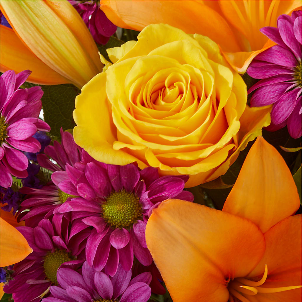 Colorful Visions Bouquet –  All About Flowers, Bellingham WA
