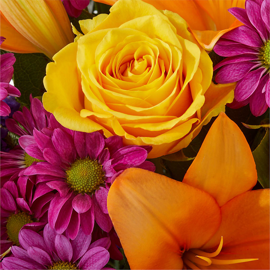 Colorful Visions Bouquet –  All About Flowers, Bellingham WA