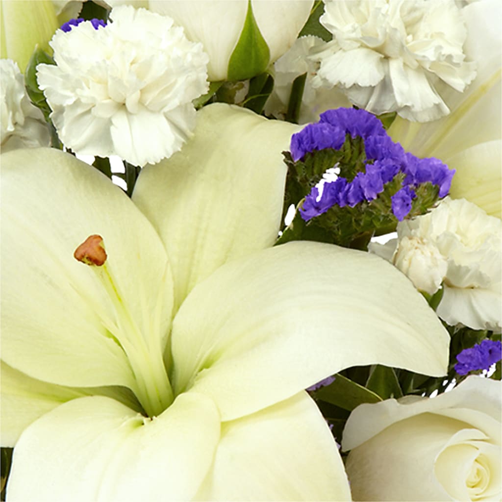 Sapphire Rush Bouquet –  All About Flowers, Bellingham WA
