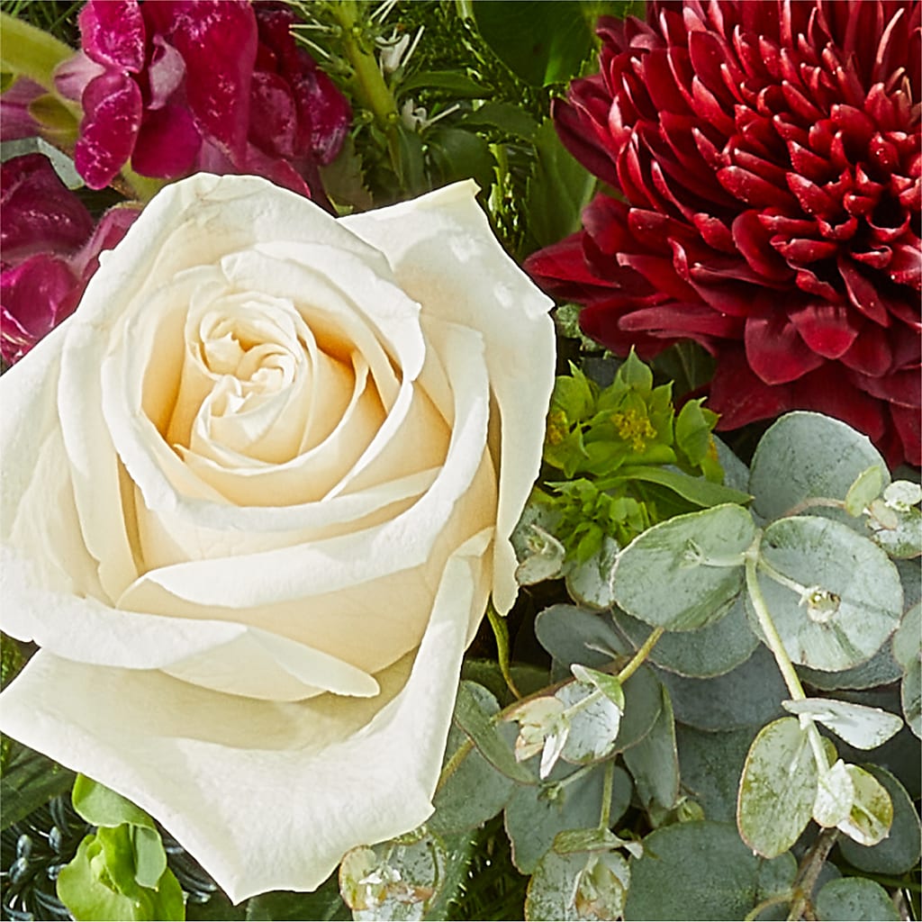 Cranberry Fizz Bouquet –  All About Flowers, Bellingham WA