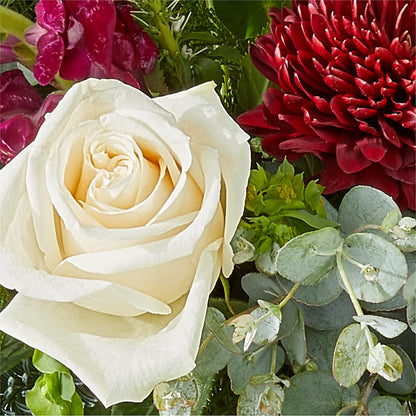Cranberry Fizz Bouquet –  All About Flowers, Bellingham WA