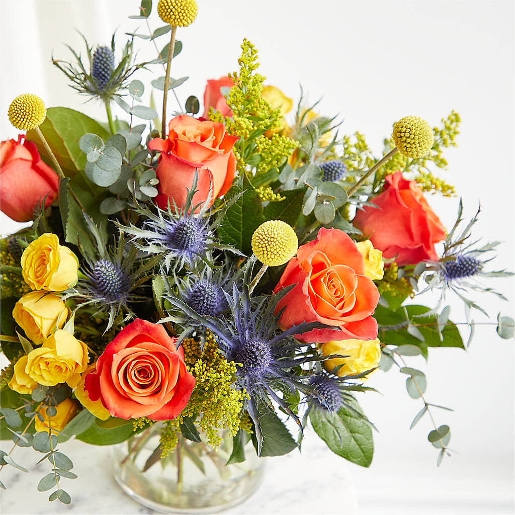 Disco Bouquet –  All About Flowers, Bellingham WA