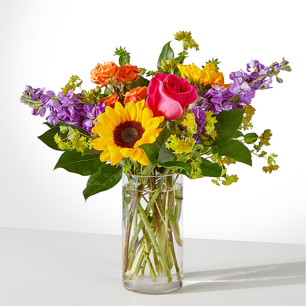 Vibrant Greetings Bouquet –  All About Flowers, Bellingham WA