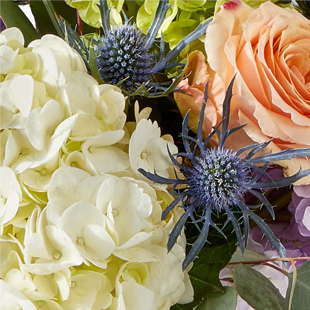 Porch Swing Bouquet –  All About Flowers, Bellingham WA