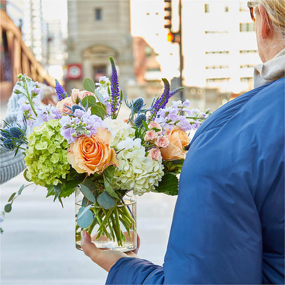 Porch Swing Bouquet –  All About Flowers, Bellingham WA
