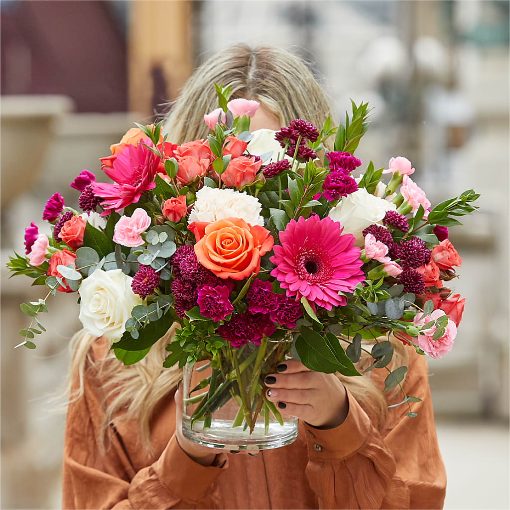 Smell the Roses Bouquet –  All About Flowers, Bellingham WA
