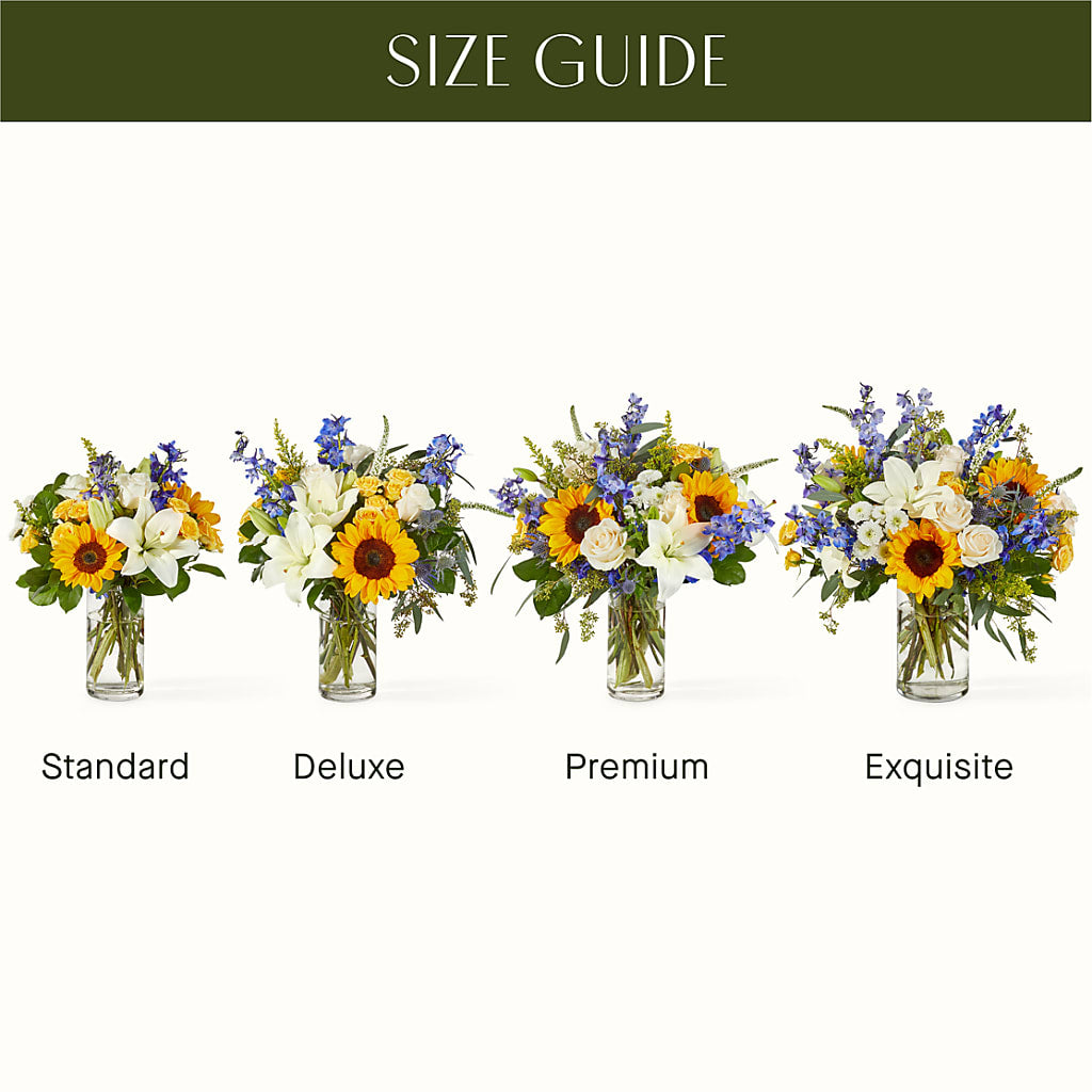 Wonderfully Sunny Bouquet –  All About Flowers, Bellingham WA