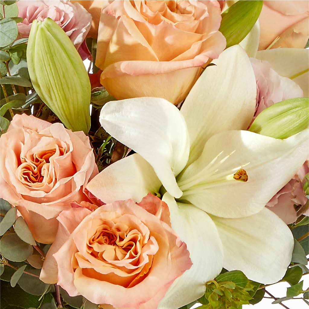 Grapefruit Splash Bouquet –  All About Flowers, Bellingham WA