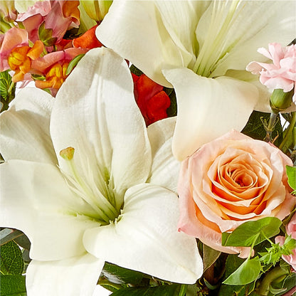 Grapefruit Splash Bouquet –  All About Flowers, Bellingham WA
