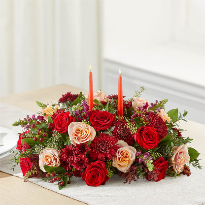 Most Thankful Centerpiece –  All About Flowers, Bellingham WA