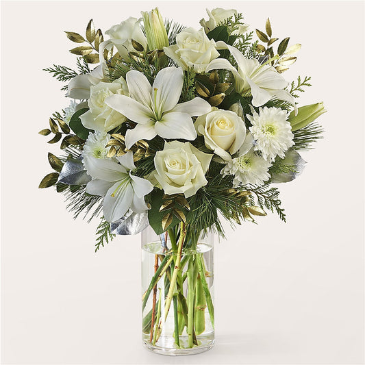 Wintry Mix Bouquet –  All About Flowers, Bellingham WA