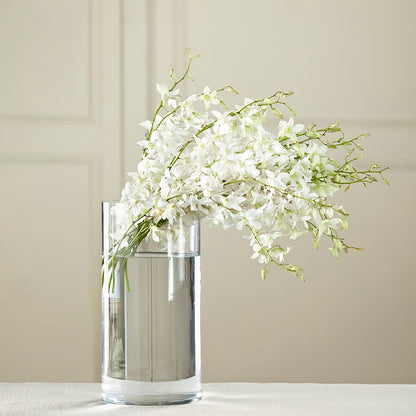 White Dendrobium Bouquet –  All About Flowers, Bellingham WA